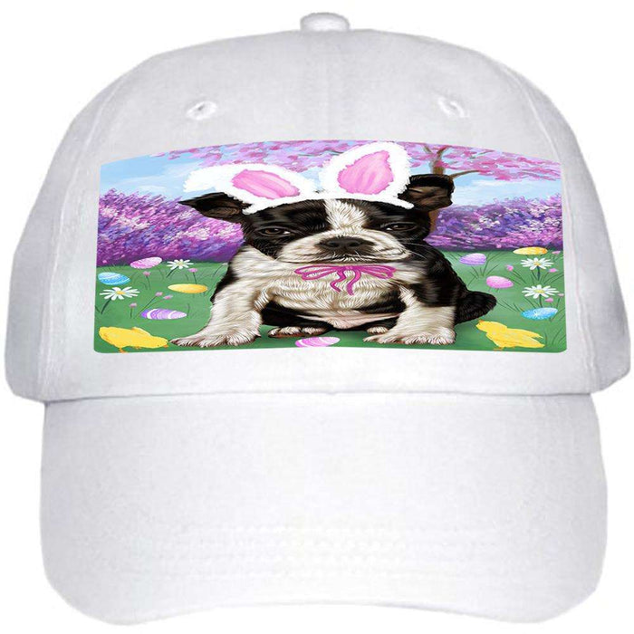 Boston Terrier Dog Easter Holiday Ball Hat Cap HAT50919