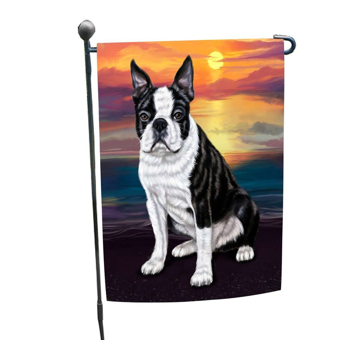 Boston Terrier Dog Garden Flag
