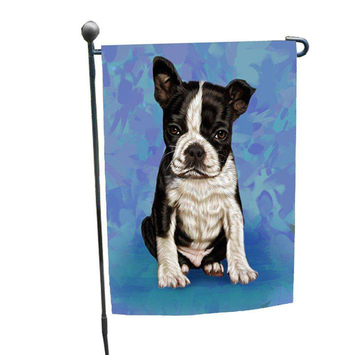 Boston Terrier Dog Garden Flag