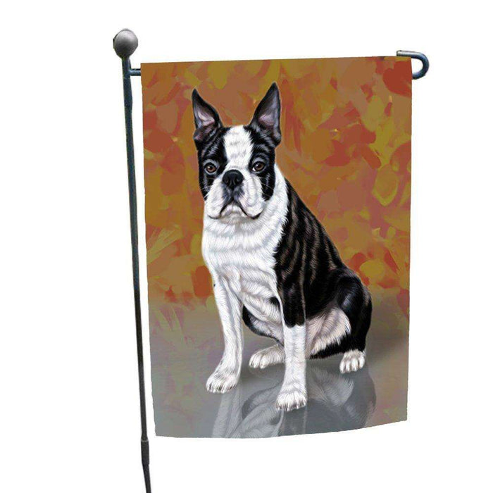 Boston Terrier Puppy Dog Garden Flag