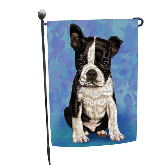 Boston Terrier Puppy Dog Garden Flag