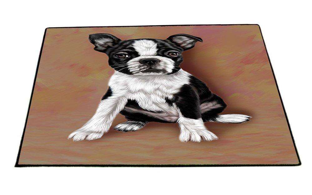 Boston Terrier Puppy Dog Indoor/Outdoor Floormat