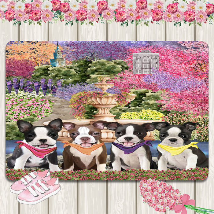 Boston Terrier Area Rug and Runner, Explore a Variety of Designs, Indoor Floor Carpet Rugs for Living Room and Home, Personalized, Custom, Dog Gift for Pet Lovers