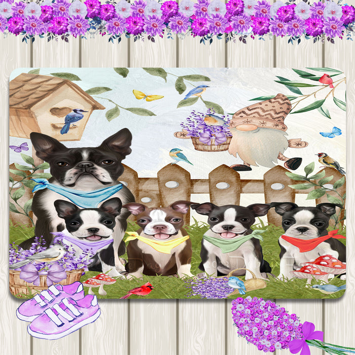 Boston Terrier Area Rug and Runner: Explore a Variety of Designs, Custom, Personalized, Indoor Floor Carpet Rugs for Home and Living Room, Gift for Dog and Pet Lovers