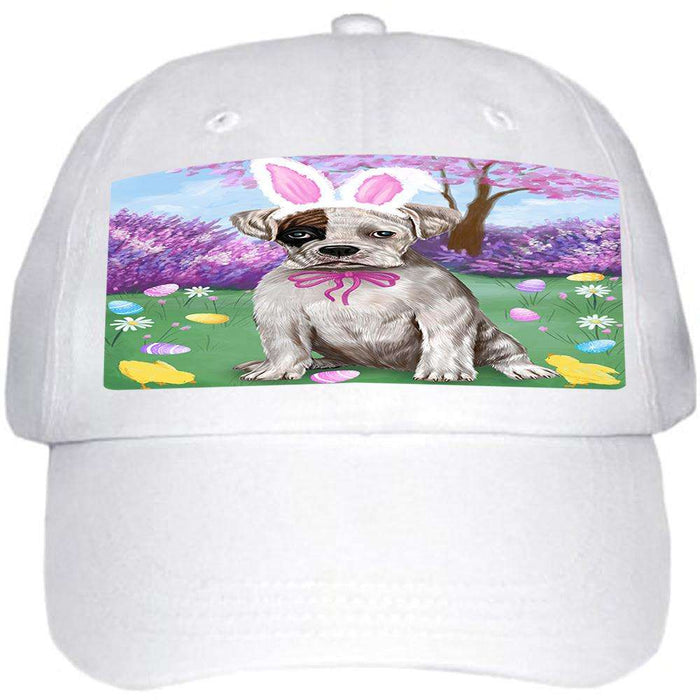 Boxer Dog Easter Holiday Ball Hat Cap HAT50937
