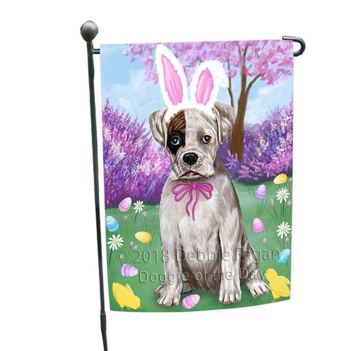 Boxer Dog Easter Holiday Garden Flag GFLG48977