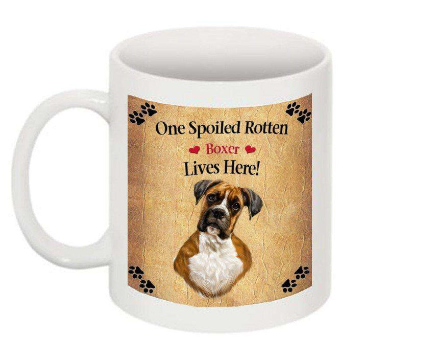 Boxer Spoiled Rotten Dog Mug