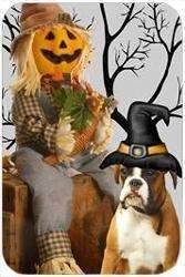 Boxer Tempered Large Cutting Board Halloween