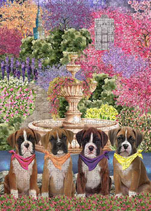Boxer Jigsaw Puzzle for Adult, Interlocking Puzzles Games, Personalized, Explore a Variety of Designs, Custom, Dog Gift for Pet Lovers