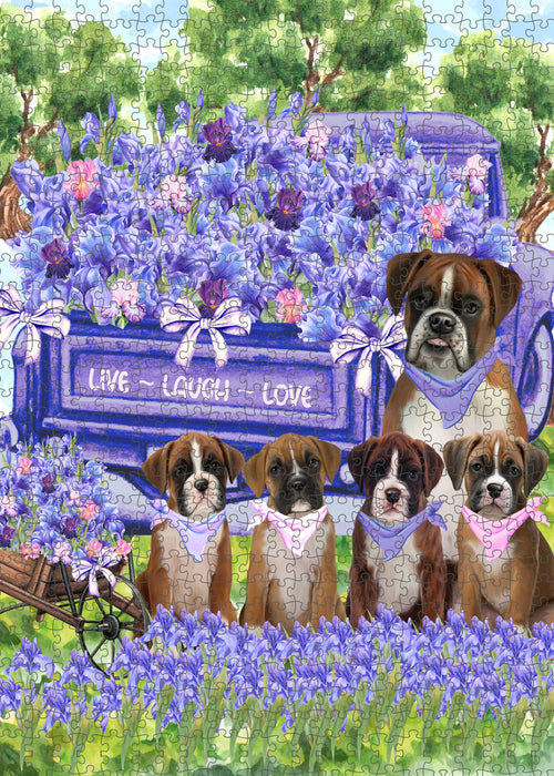 Boxer Jigsaw Puzzle: Interlocking Puzzles Games for Adult, Explore a Variety of Custom Designs, Personalized, Pet and Dog Lovers Gift