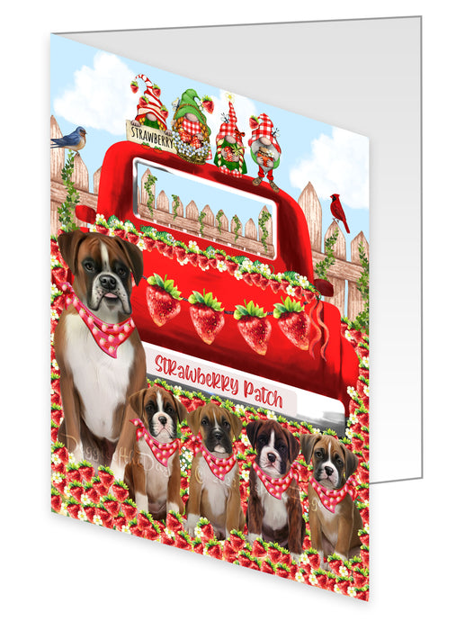 Boxer Greeting Cards & Note Cards: Invitation Card with Envelopes Multi Pack, Personalized, Explore a Variety of Designs, Custom, Dog Gift for Pet Lovers