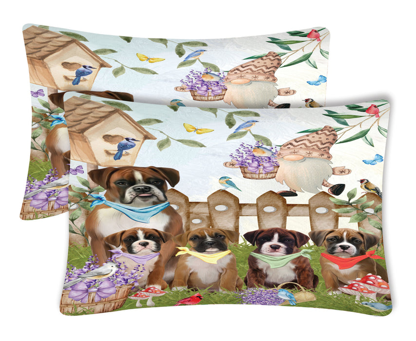 Boxer Pillow Case, Explore a Variety of Designs, Personalized, Soft and Cozy Pillowcases Set of 2, Custom, Dog Lover's Gift