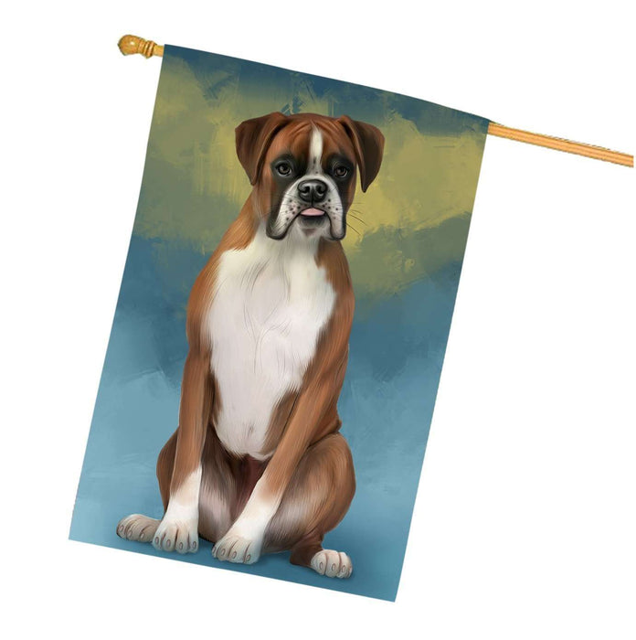 Boxers Dog House Flag