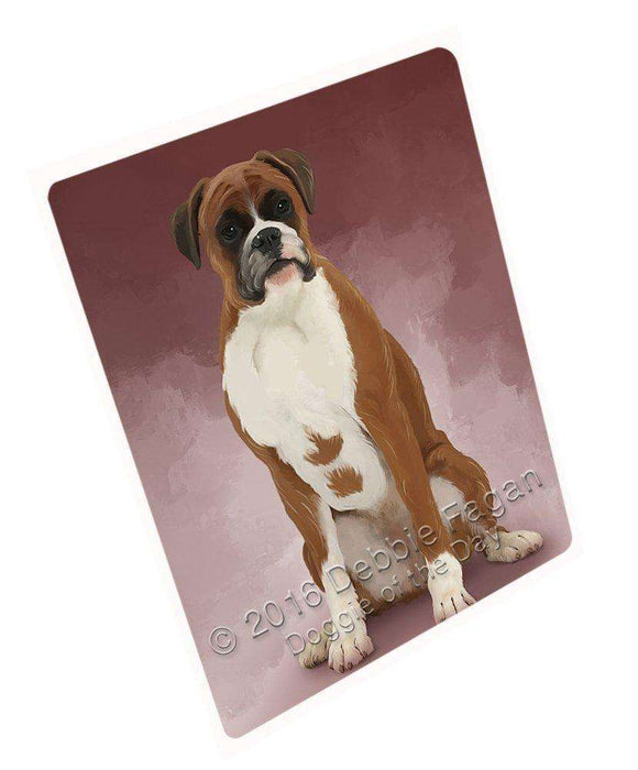 Boxers Dog Large Refrigerator / Dishwasher Magnet D111