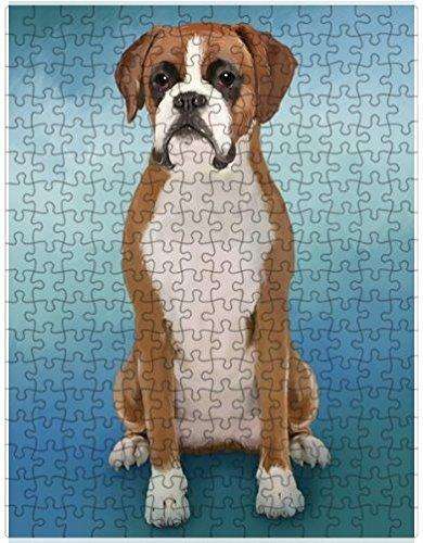 Boxers Dog Puzzle with Photo Tin D051 (300 pc.)
