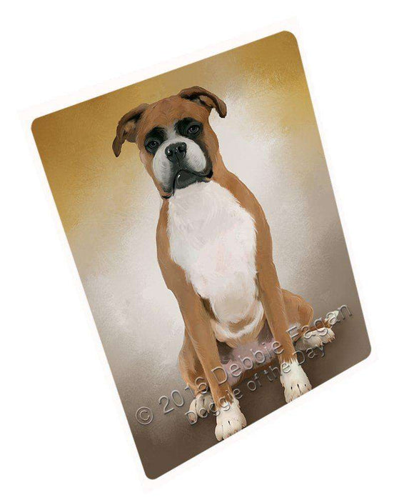 Boxers Dog Tempered Cutting Board CB054
