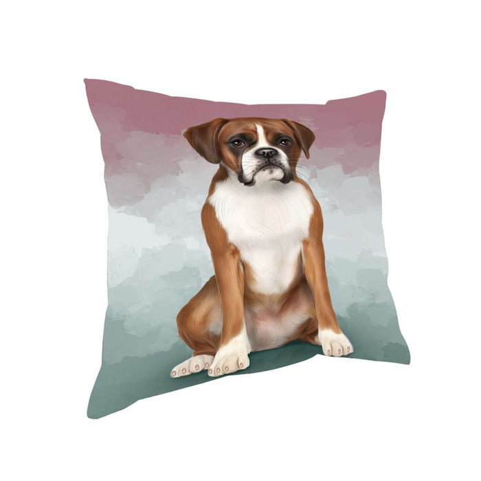 Boxers Dog Throw Pillow D284