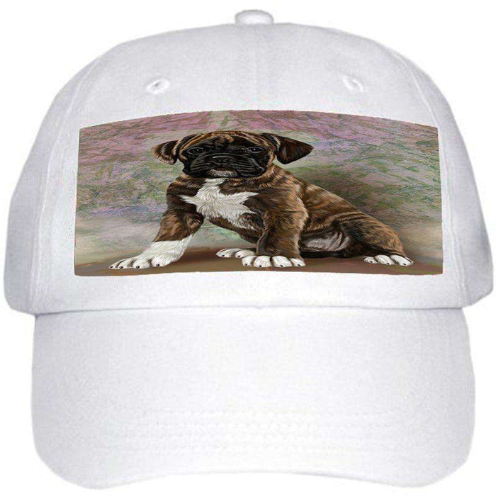 Boxers Puppy Dog Ball Hat Cap