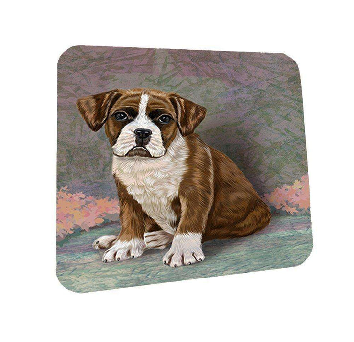 Boxers Puppy Dog Coasters Set of 4