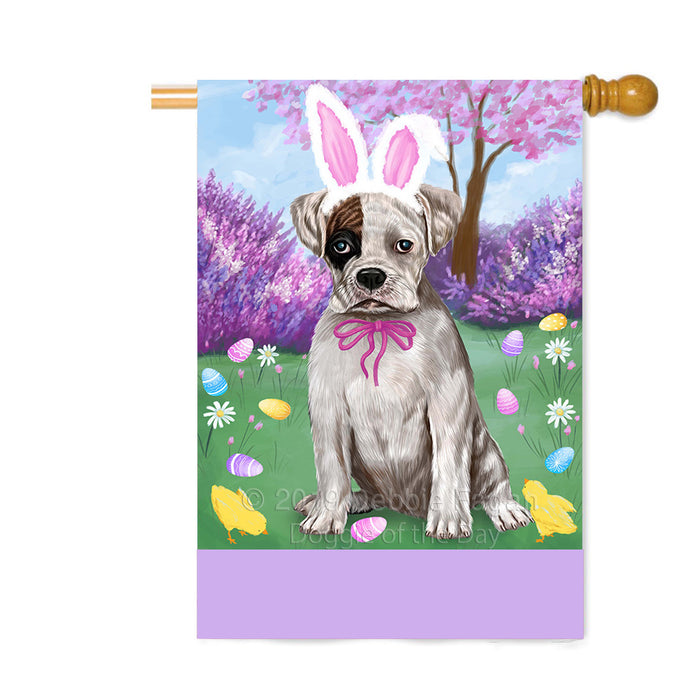 Personalized Easter Holiday Boxer Dog Custom House Flag FLG-DOTD-A58842