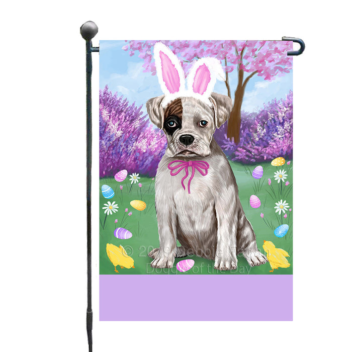 Personalized Easter Holiday Boxer Dog Custom Garden Flags GFLG-DOTD-A58786