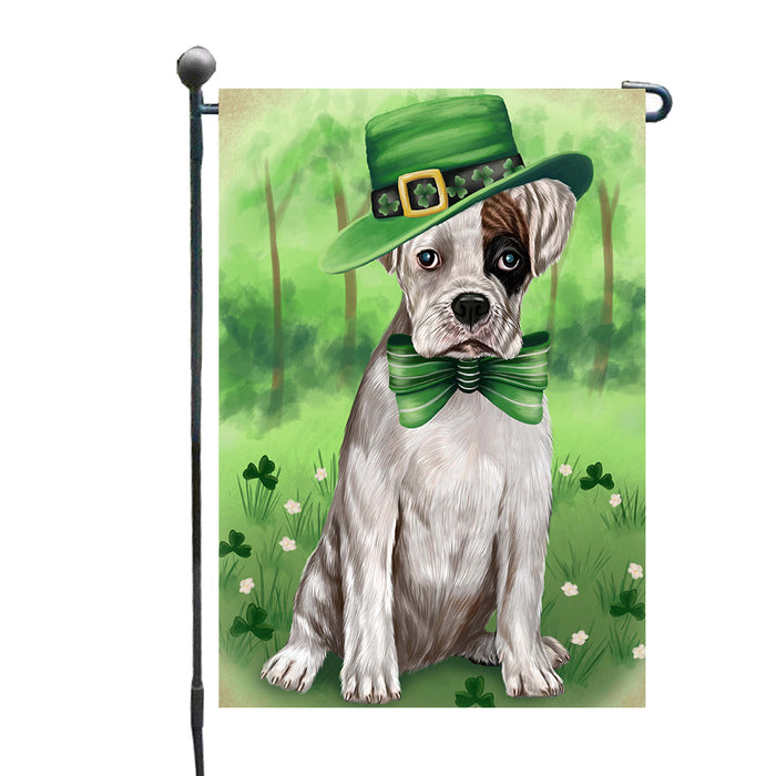 St. Patrick's Day Boxer Dog Garden Flags Outdoor Decor for Homes and Gardens Double Sided Garden Yard Spring Decorative Vertical Home Flags Garden Porch Lawn Flag for Decorations GFLG68570