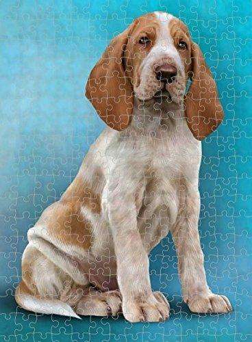 Bracco Italiano Dog Puzzle with Photo Tin