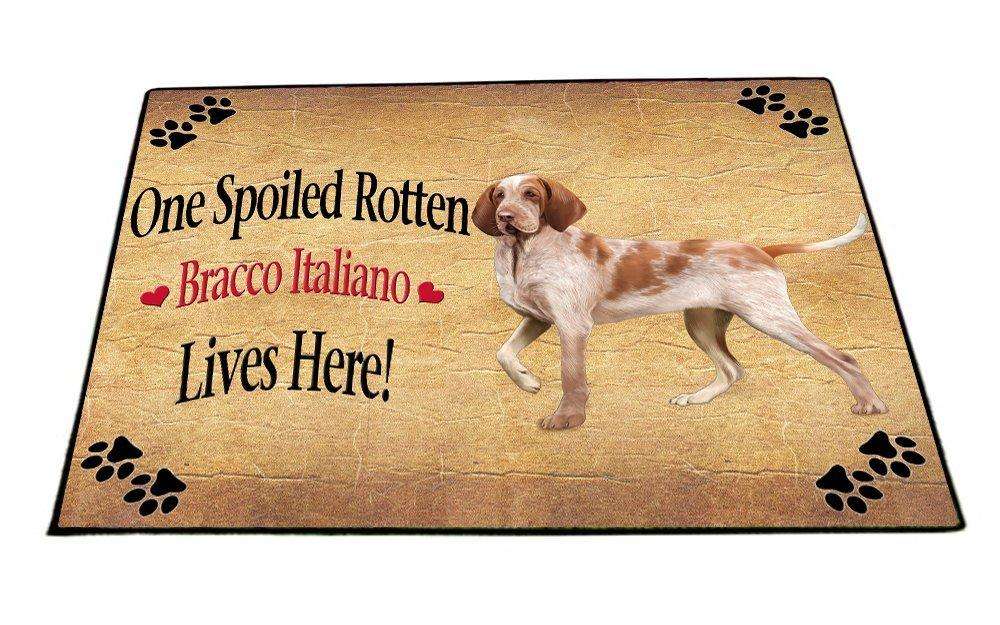 Bracco Italiano Spoiled Rotten Dog Indoor/Outdoor Floormat