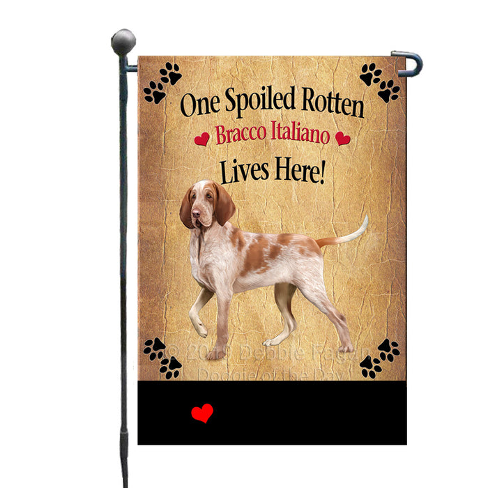 Personalized Spoiled Rotten Bracco Italiano Dog GFLG-DOTD-A63140