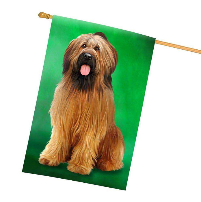 Briard Dog All Weather House Flag