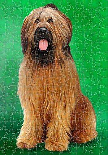 Briard Dog Puzzle with Photo Tin