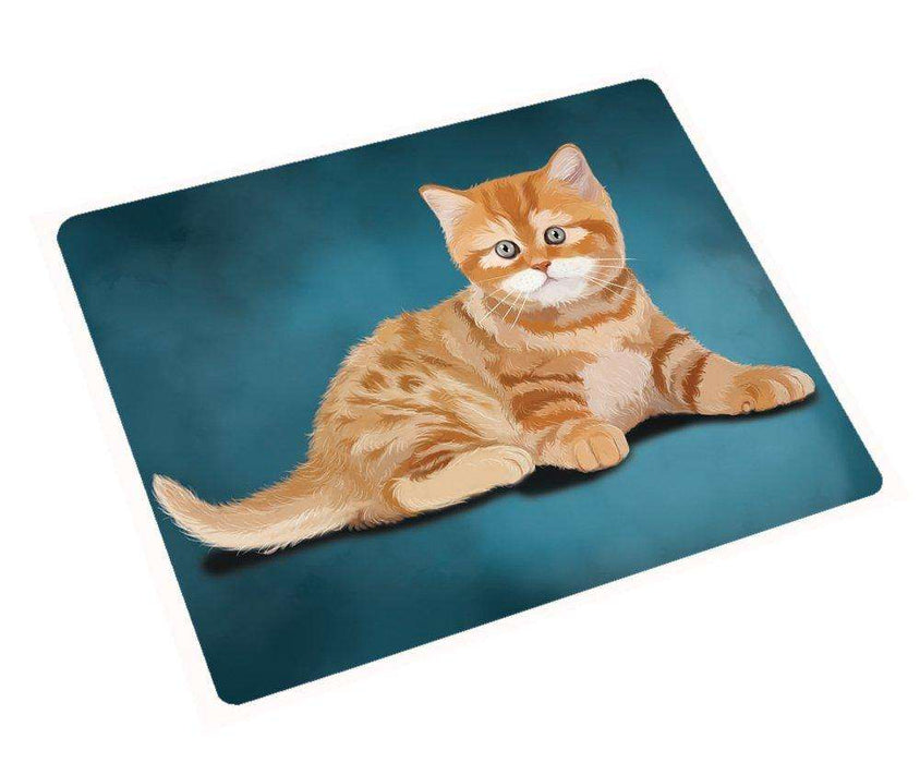 British Orange Kitten Cat Magnet