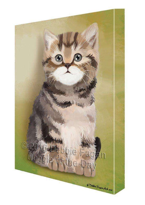 British Shorthair Cat Canvas Wall Art CV059