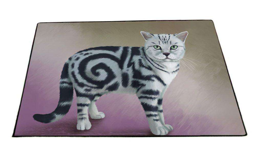 British Shorthair Cat Indoor/Outdoor Floormat