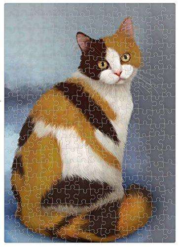 British Shorthaired Calico Cat Puzzle with Photo Tin (300 pc.)