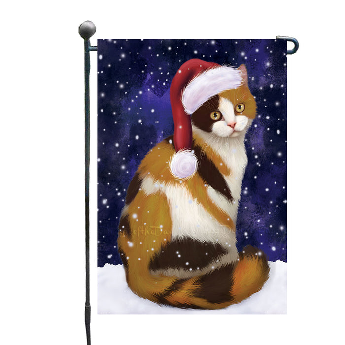 Christmas Let it Snow British Shorthair Cat Garden Flags Outdoor Decor for Homes and Gardens Double Sided Garden Yard Spring Decorative Vertical Home Flags Garden Porch Lawn Flag for Decorations GFLG68788