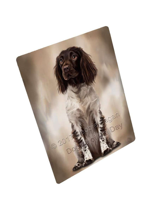 Brittany Dog Large Refrigerator / Dishwasher Magnet D018