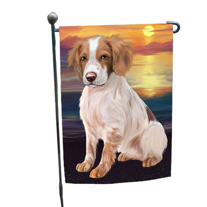 Brittany Spaniel Dog Garden Flag