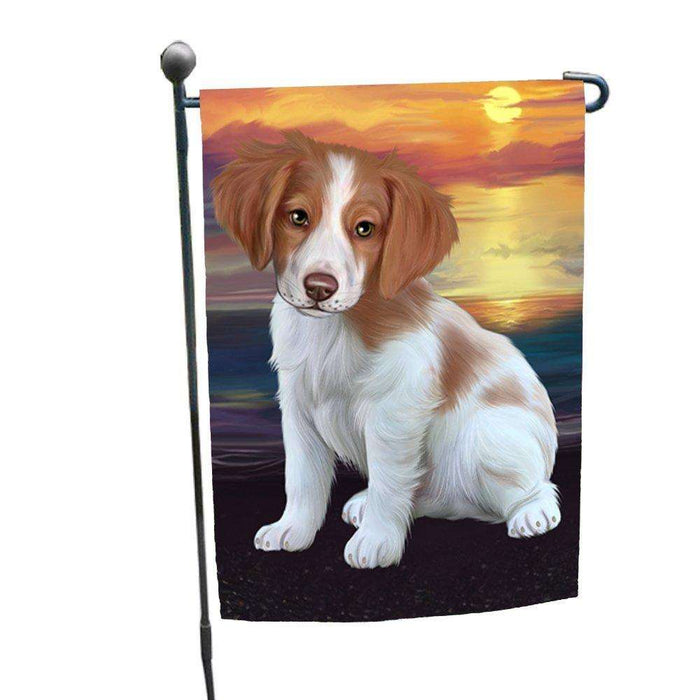 Brittany Spaniel Dog Garden Flag