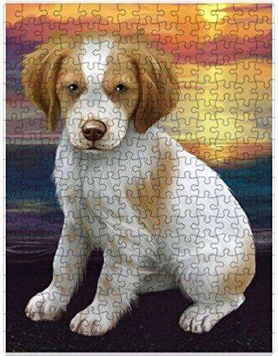 Brittany Spaniel Dog Puzzle with Photo Tin D642 (300 pc.)