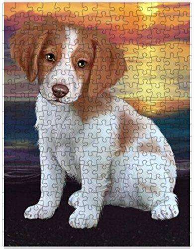 Brittany Spaniel Dog Puzzle with Photo Tin D643 (300 pc.)