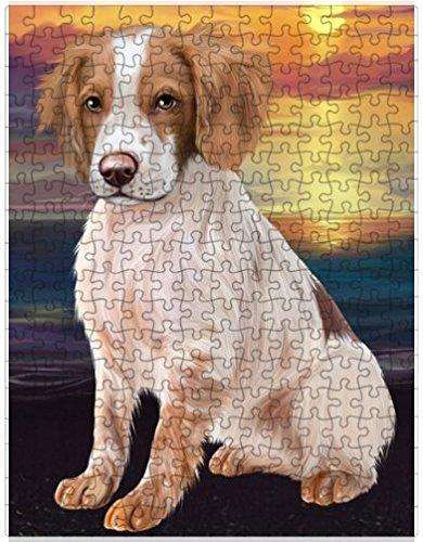Brittany Spaniel Dog Puzzle with Photo Tin D644 (300 pc.)