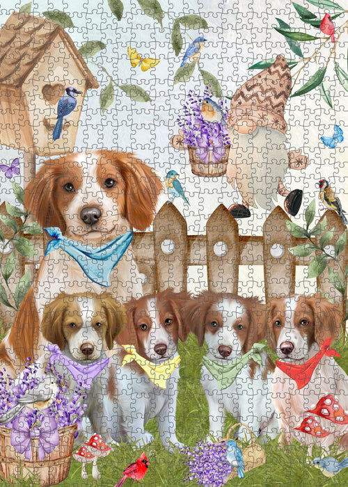 Brittany Spaniel Jigsaw Puzzle: Explore a Variety of Designs, Interlocking Halloween Puzzles for Adult, Custom, Personalized, Pet Gift for Dog Lovers