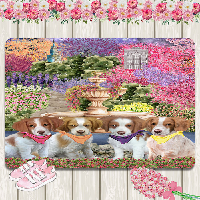 Brittany Spaniel Area Rug and Runner: Explore a Variety of Designs, Custom, Personalized, Indoor Floor Carpet Rugs for Home and Living Room, Gift for Dog and Pet Lovers