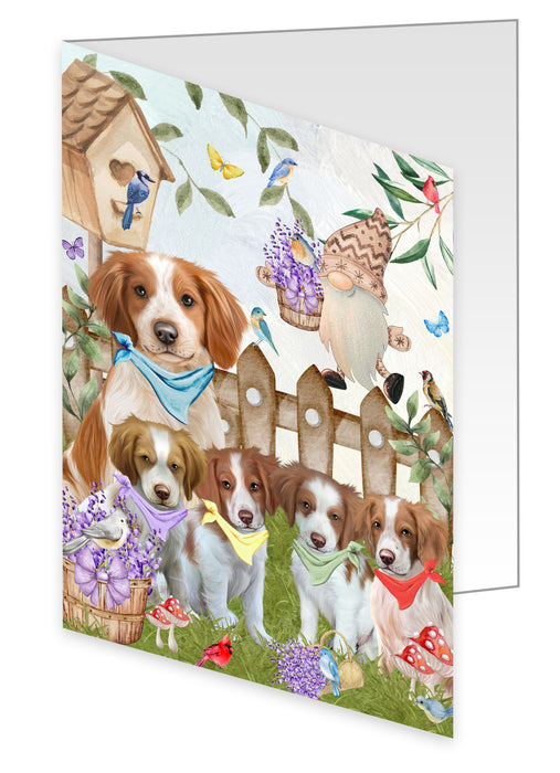 Brittany Spaniel Greeting Cards & Note Cards: Explore a Variety of Designs, Custom, Personalized, Halloween Invitation Card with Envelopes, Gifts for Dog Lovers