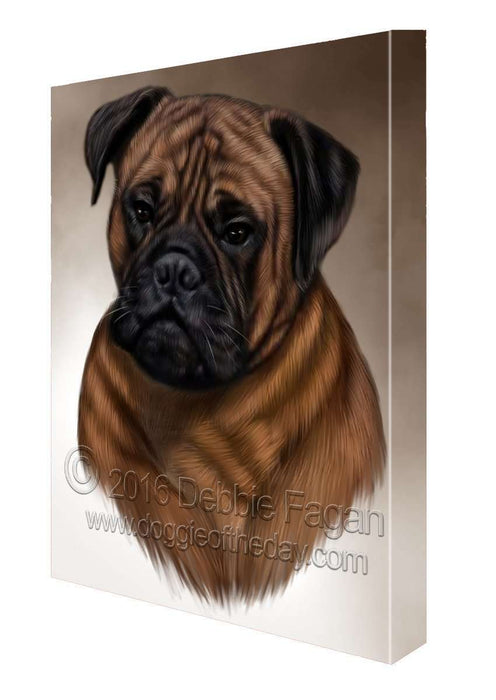 Bull Mastiff Dog Art Portrait Print Canvas