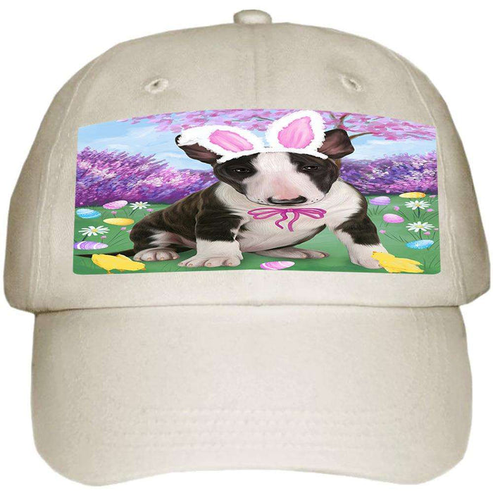 Bull Terrier Dog Easter Holiday Ball Hat Cap HAT50958