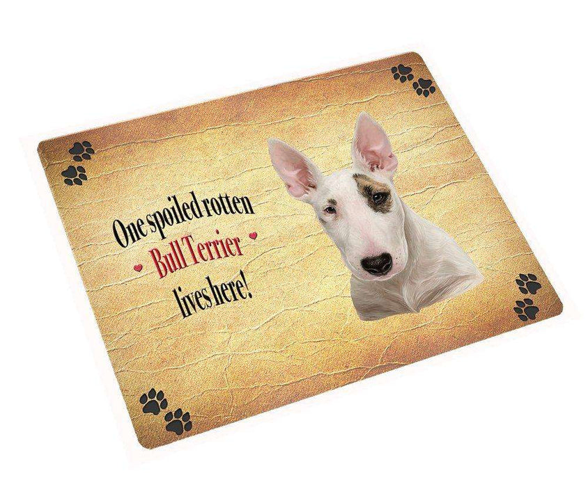 Bull Terrier Spoiled Rotten Dog Magnet