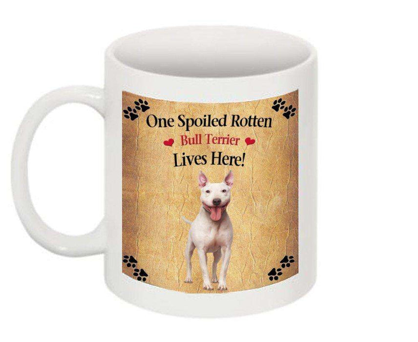 Bull Terrier Spoiled Rotten Dog Mug