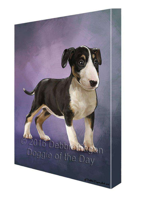 Bull Terriers Dog Canvas Wall Art CV068